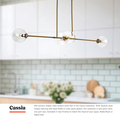 Cassia 48-in Linear Pendant