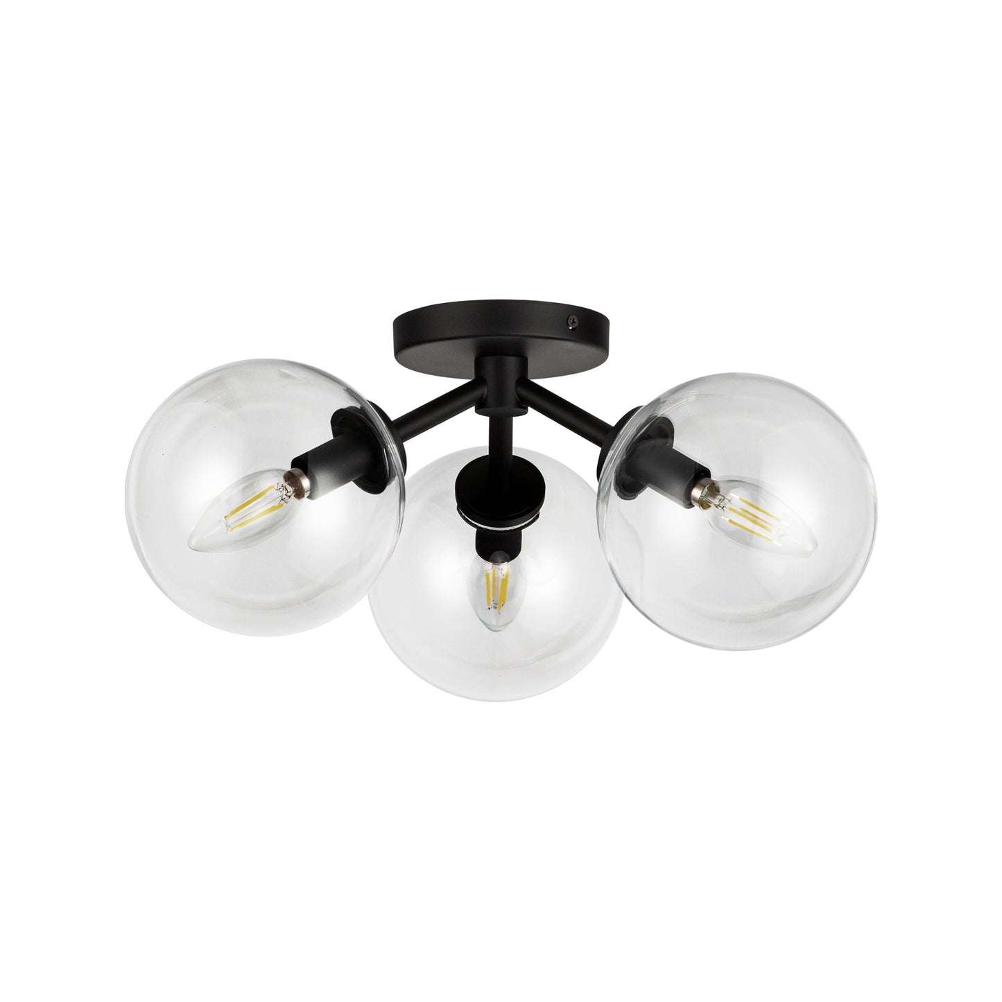 Cassia 17-in Semi-Flush Mount