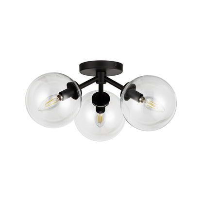 Cassia 17-in Semi-Flush Mount