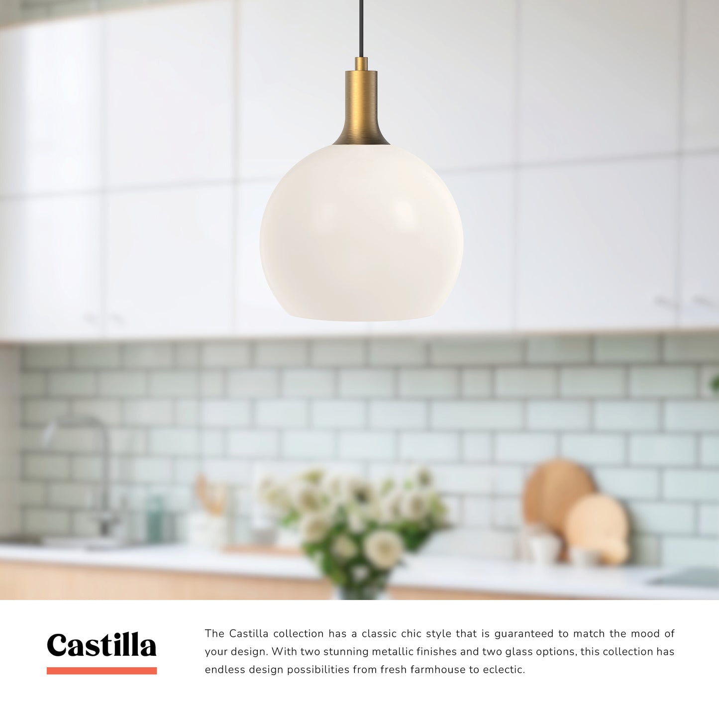 Castilla 10-in Pendant