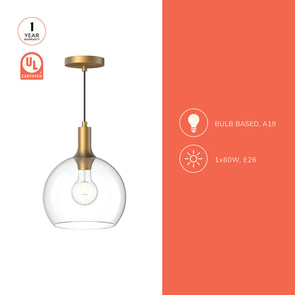 Castilla 10-in Pendant