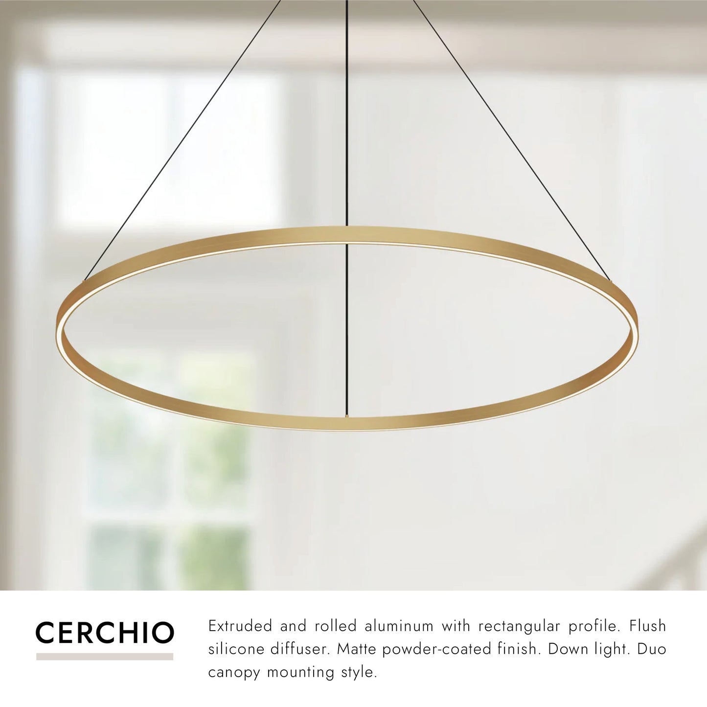 Cerchio 48-in Pendant
