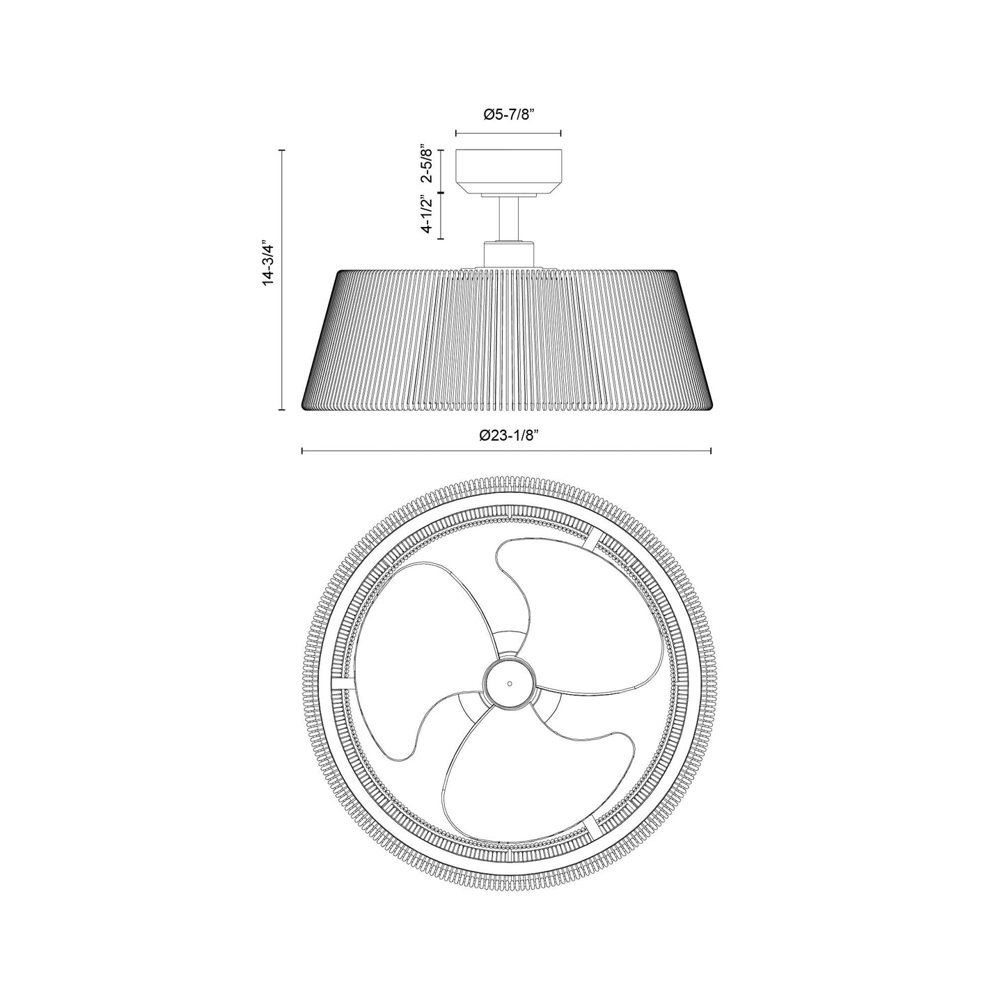 Isla 24-in Ceiling Fan