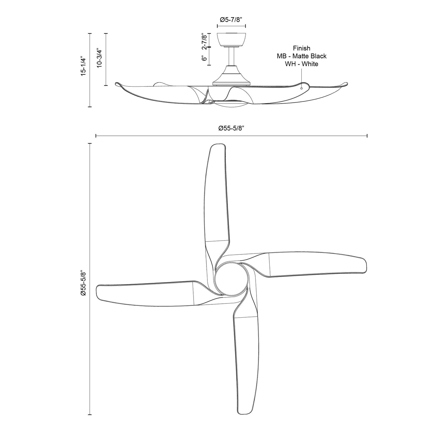 Coronado 56-in Ceiling Fan