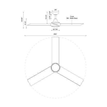 Owens 56-in Ceiling Fan