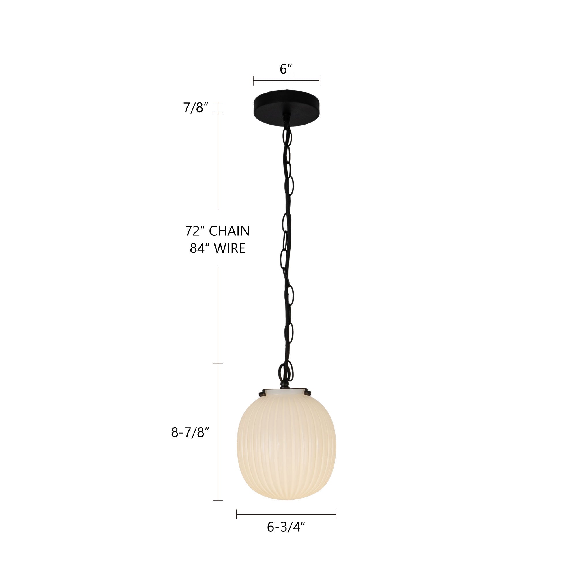Cherise 7-in Pendant – Kuzco Lighting