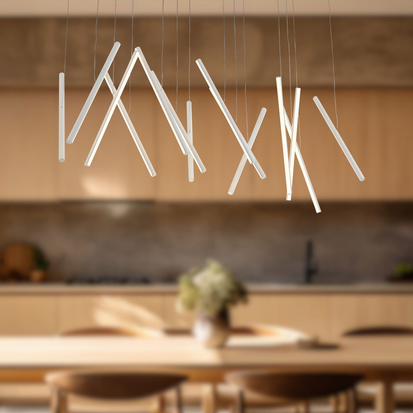 Chute 40-in Linear Pendant