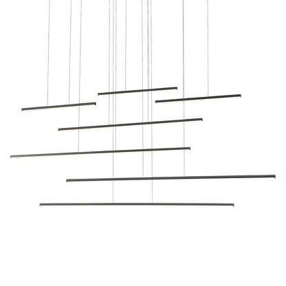 Chute Motion 70-in Multi Pendant