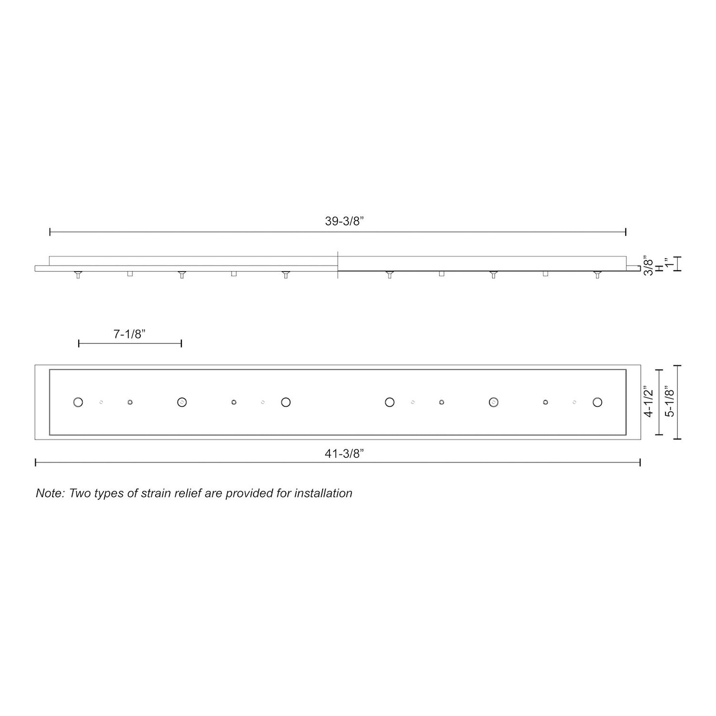 Canopy 41-in LED Canopy