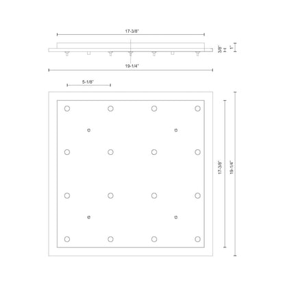 Canopy 19-in LED Canopy