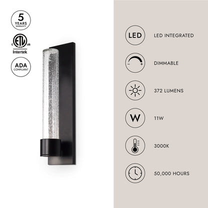 Copenhagen 12-in Exterior Wall Sconce