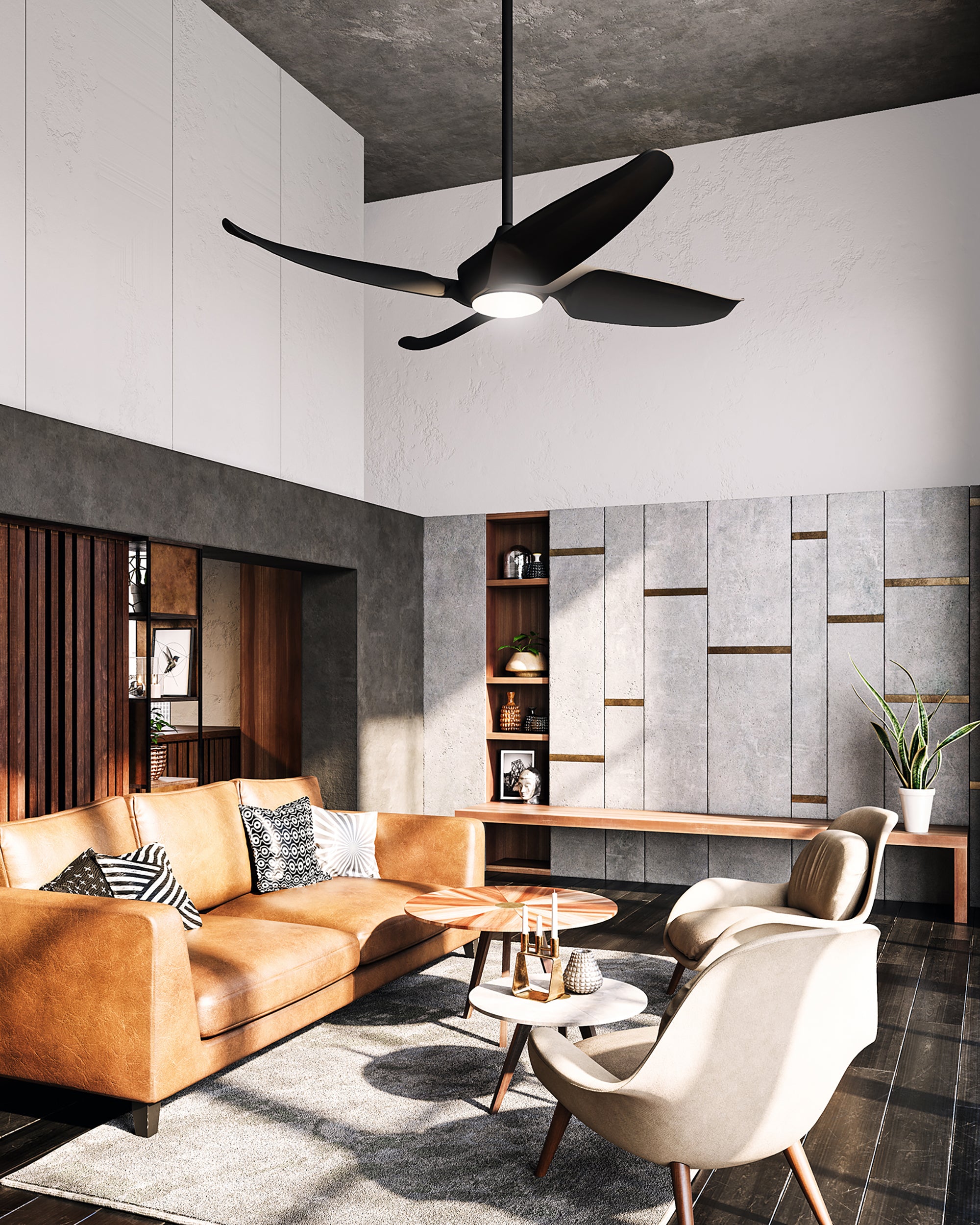 Coronado 56-in Ceiling Fan – Kuzco Lighting