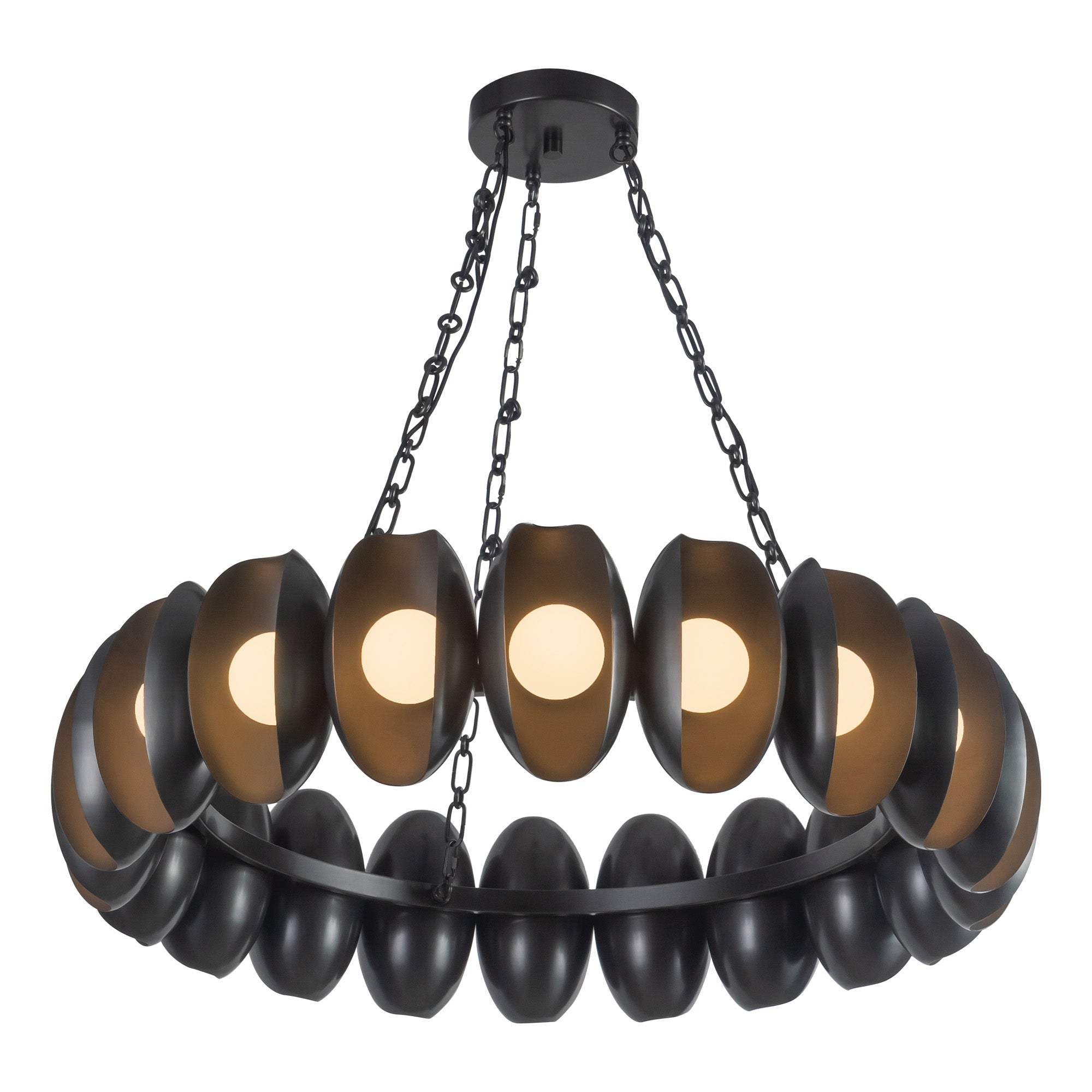 Cortez 37-in Chandelier – Kuzco Lighting