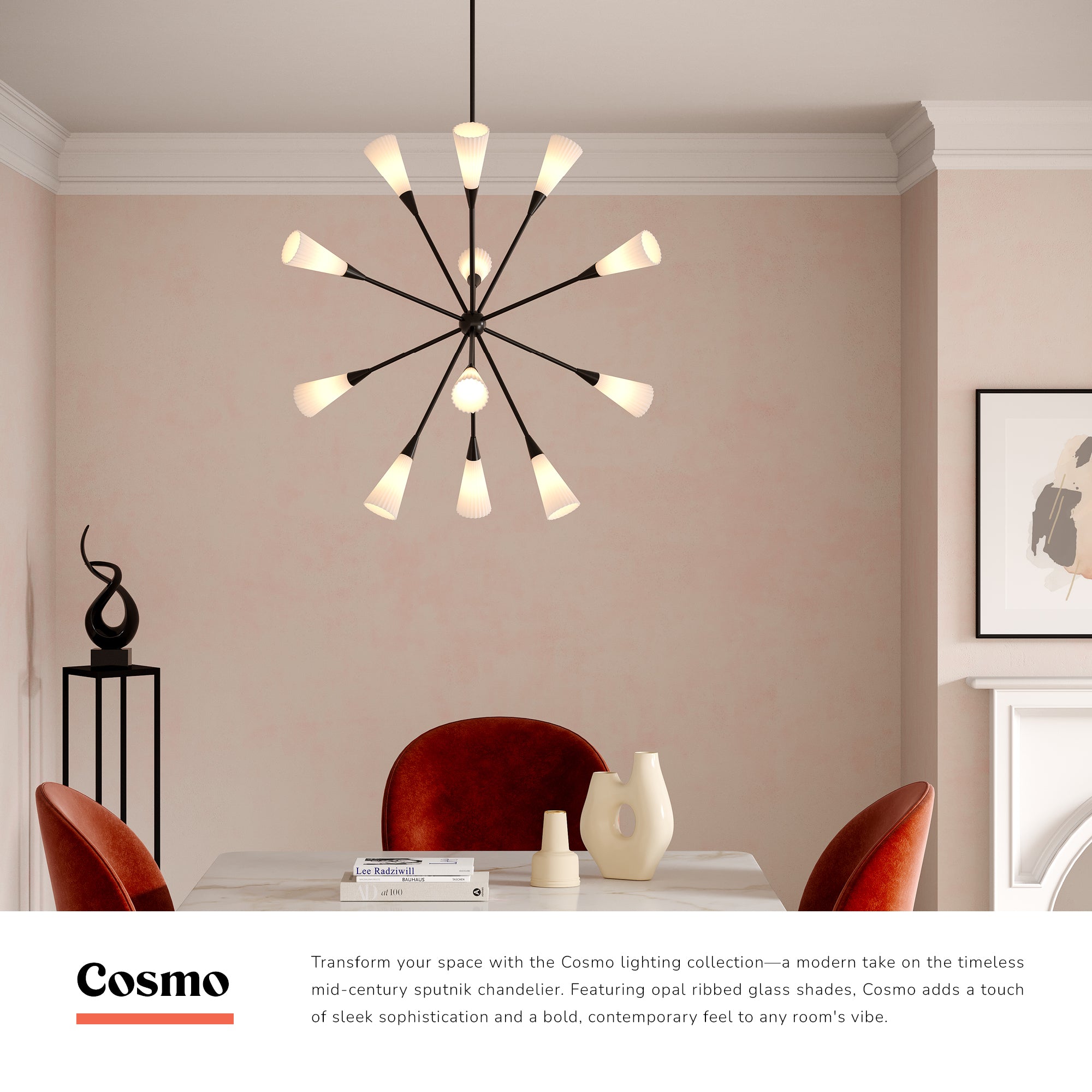 Cosmo 39-in Chandelier – Kuzco Lighting