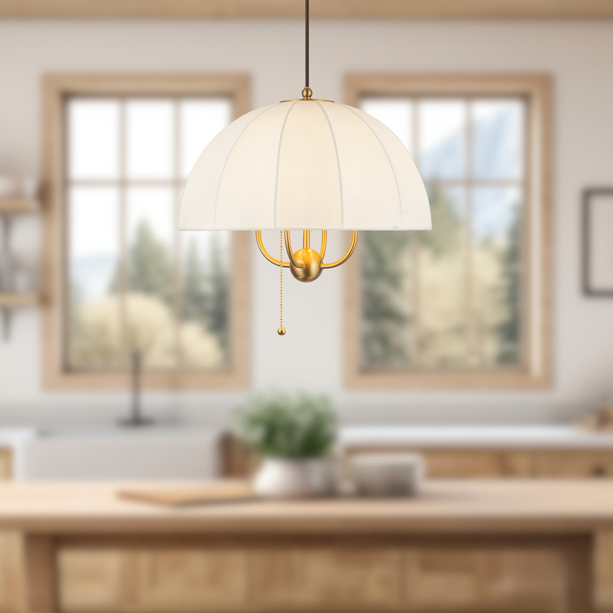 Crosby 18-in Pendant – Kuzco Lighting