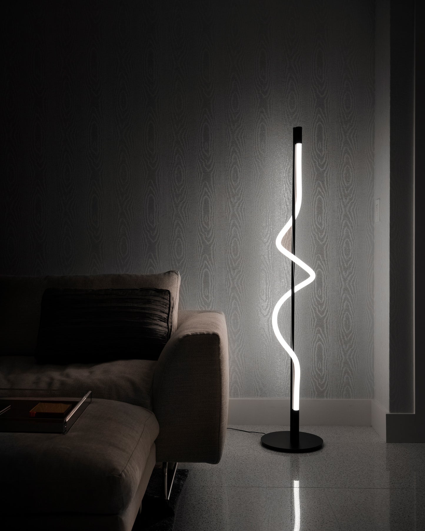 Cursive 12-in Floor Lamp