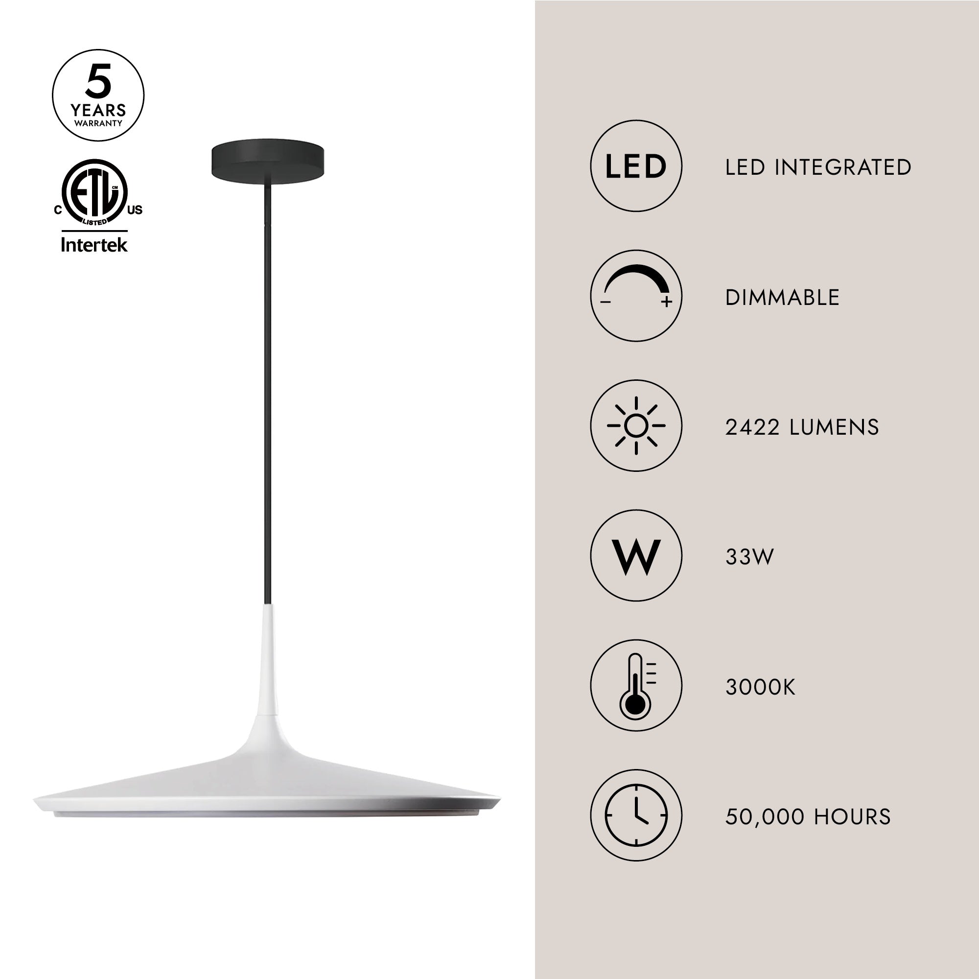 Disc 16-in Pendant – Kuzco Lighting