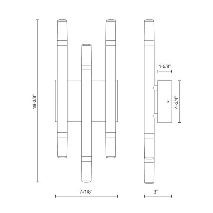 Draven 7-in Wall Sconce