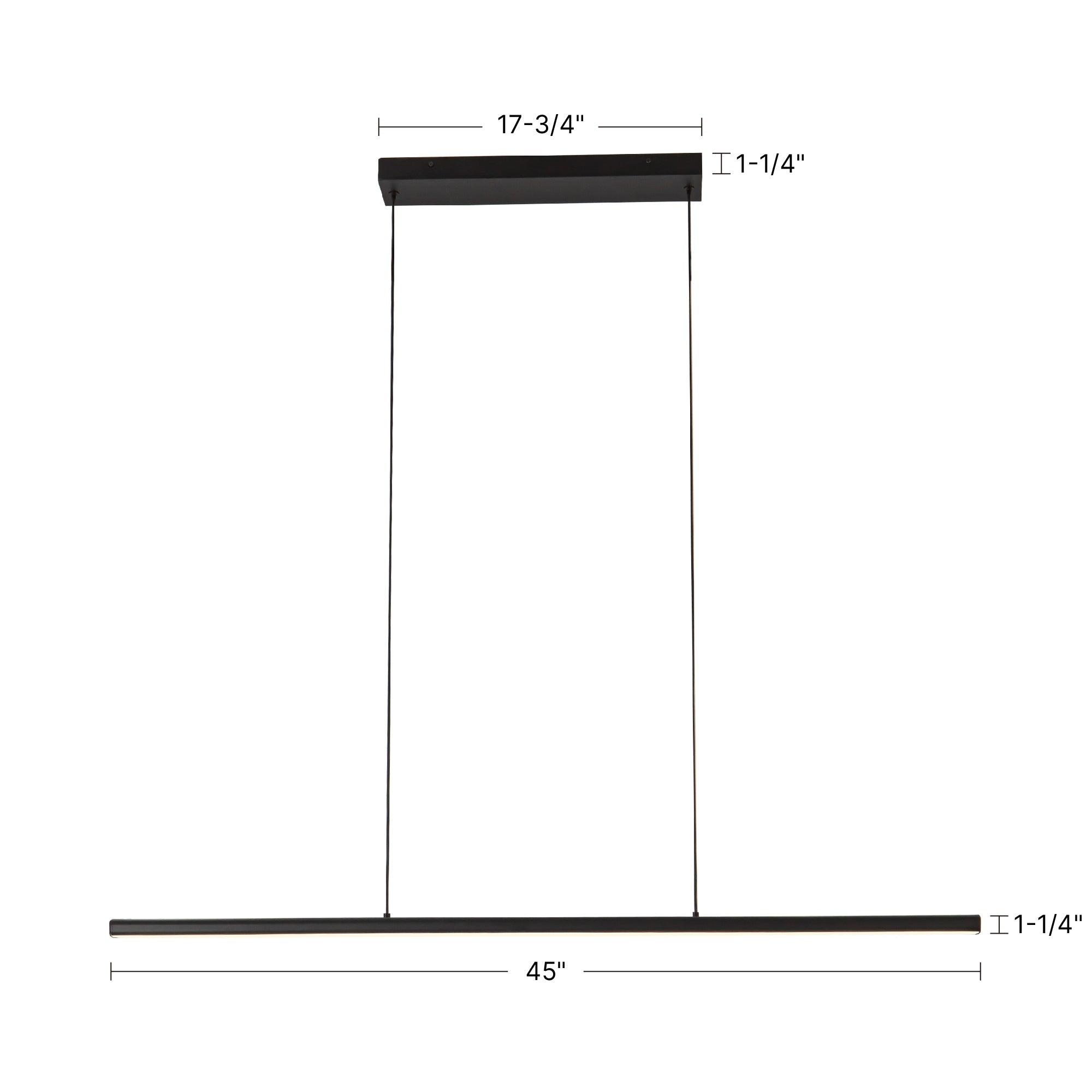Drift 45-in Linear Pendant – Kuzco Lighting