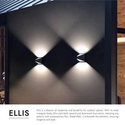 Ellis 6-in Exterior Wall Sconce