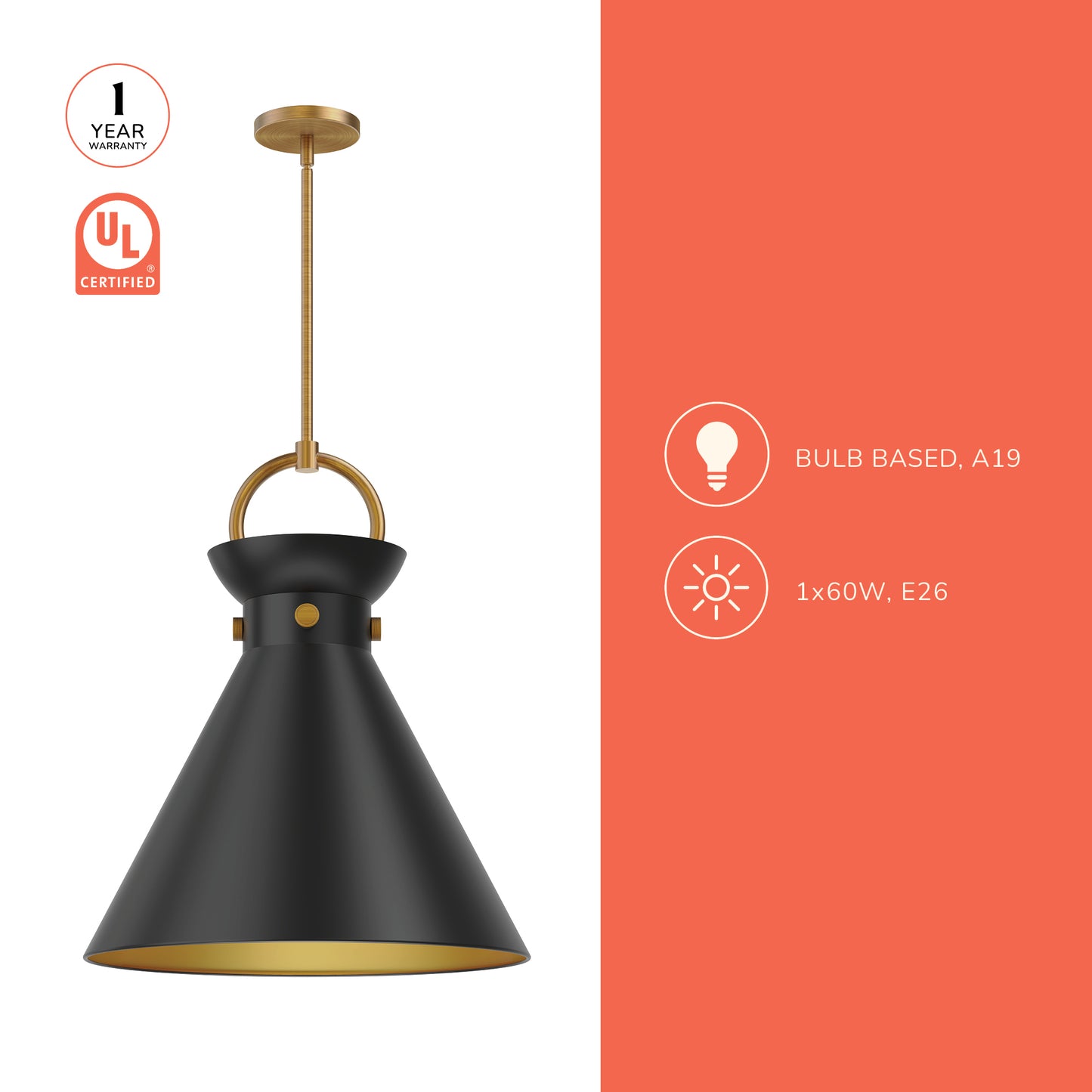 Emerson 18-in Pendant