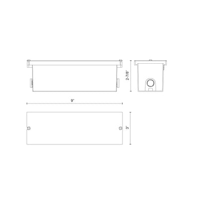 ER72410-CBOX Exterior Wall/Step Light