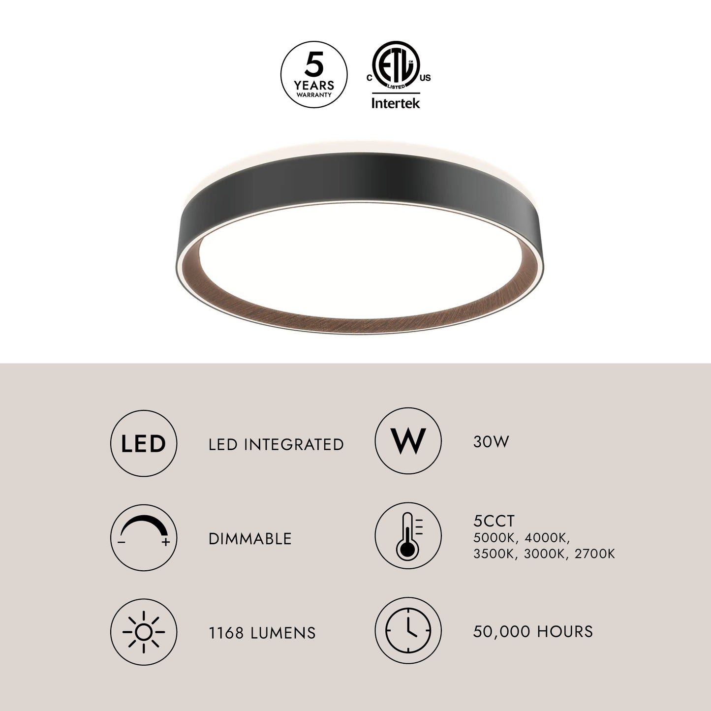 Essex 16-in Flush Mount