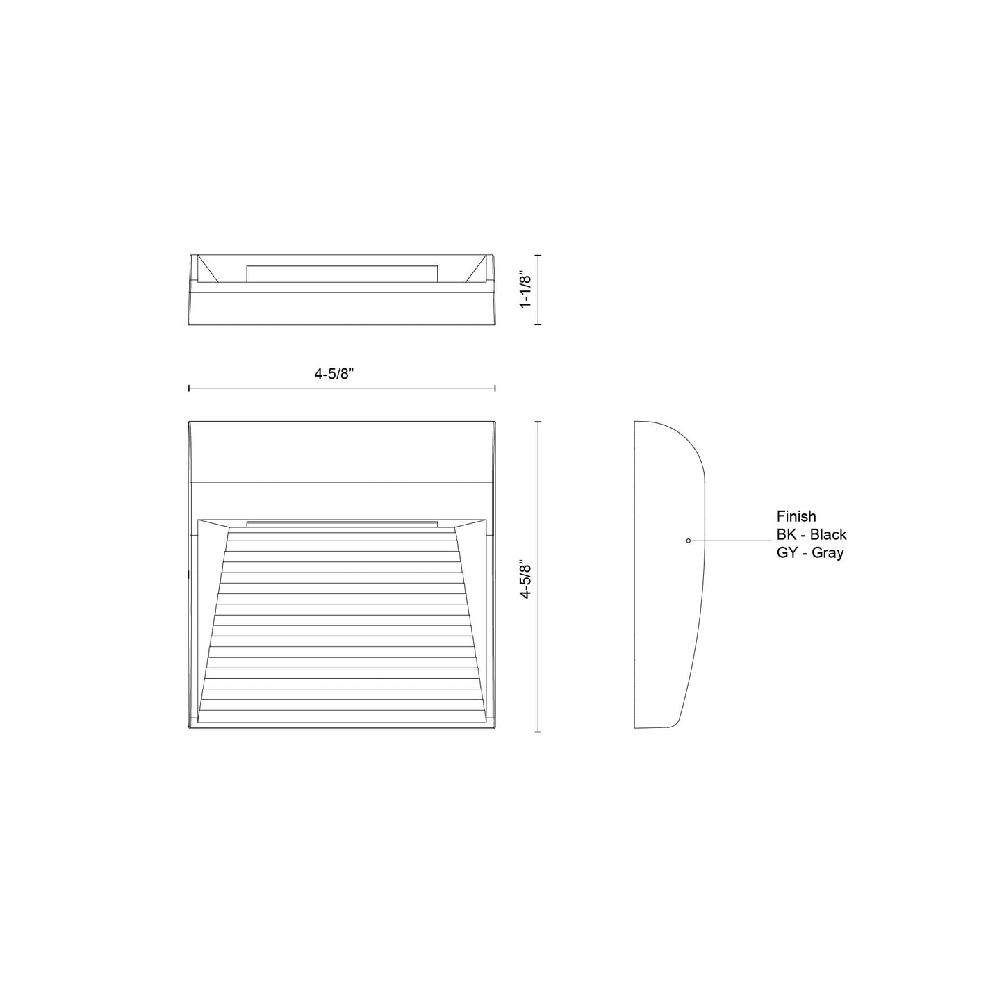 Casa 5-in Exterior Wall Sconce