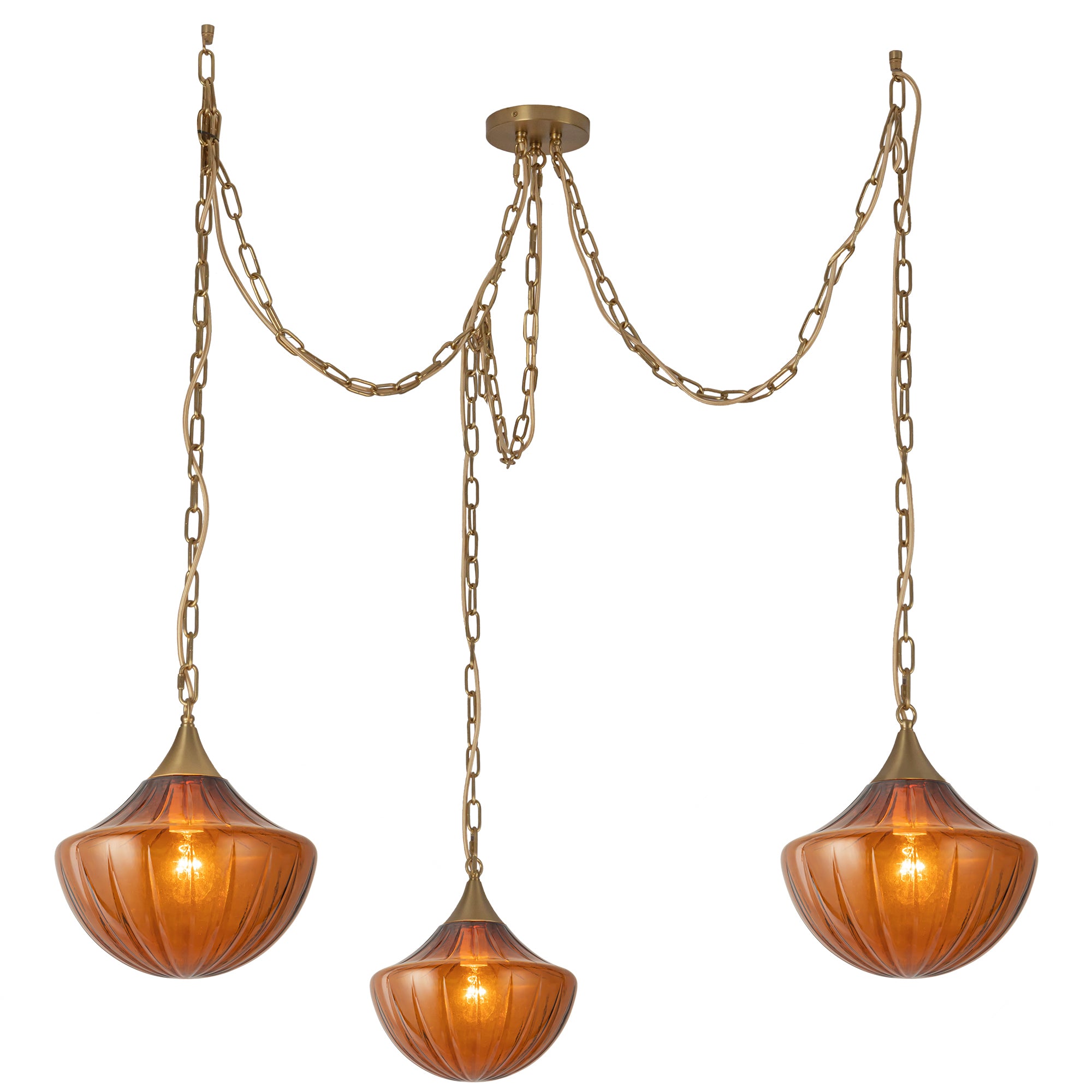 Farrah 3 Head Multi Pendant – Kuzco Lighting