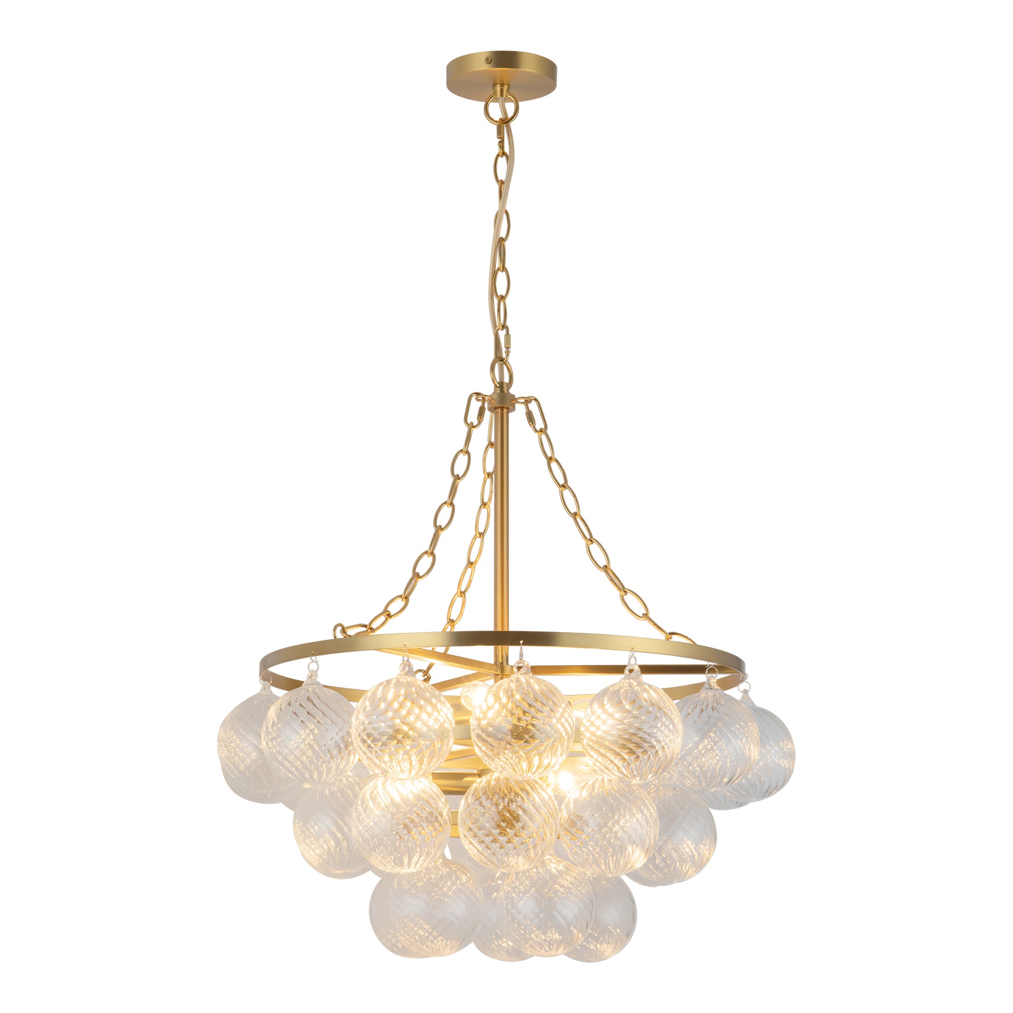 96paleco【パレ子 DAMNGOOD!! Ver.】 Faye 24-in Chandelier – Kuzco Lighting
