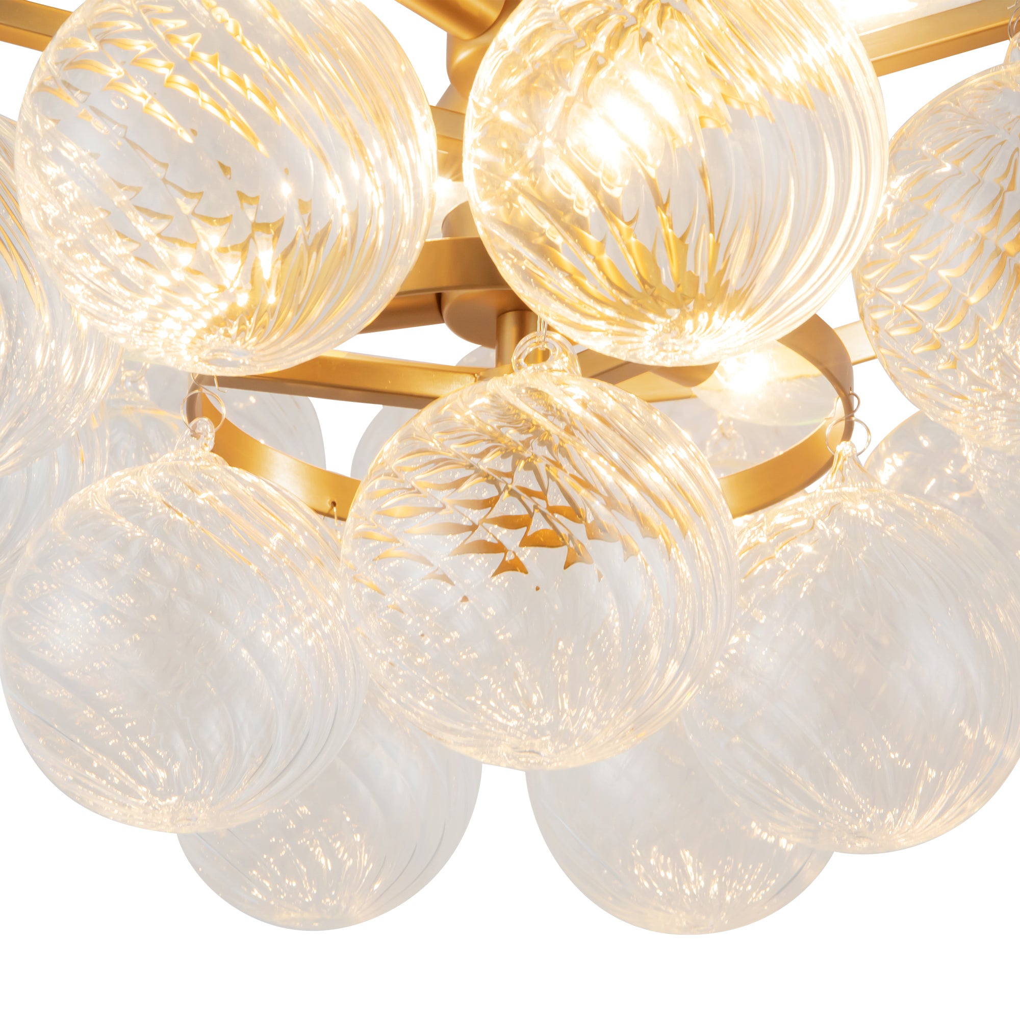96paleco【パレ子 DAMNGOOD!! Ver.】 Faye 24-in Chandelier – Kuzco Lighting