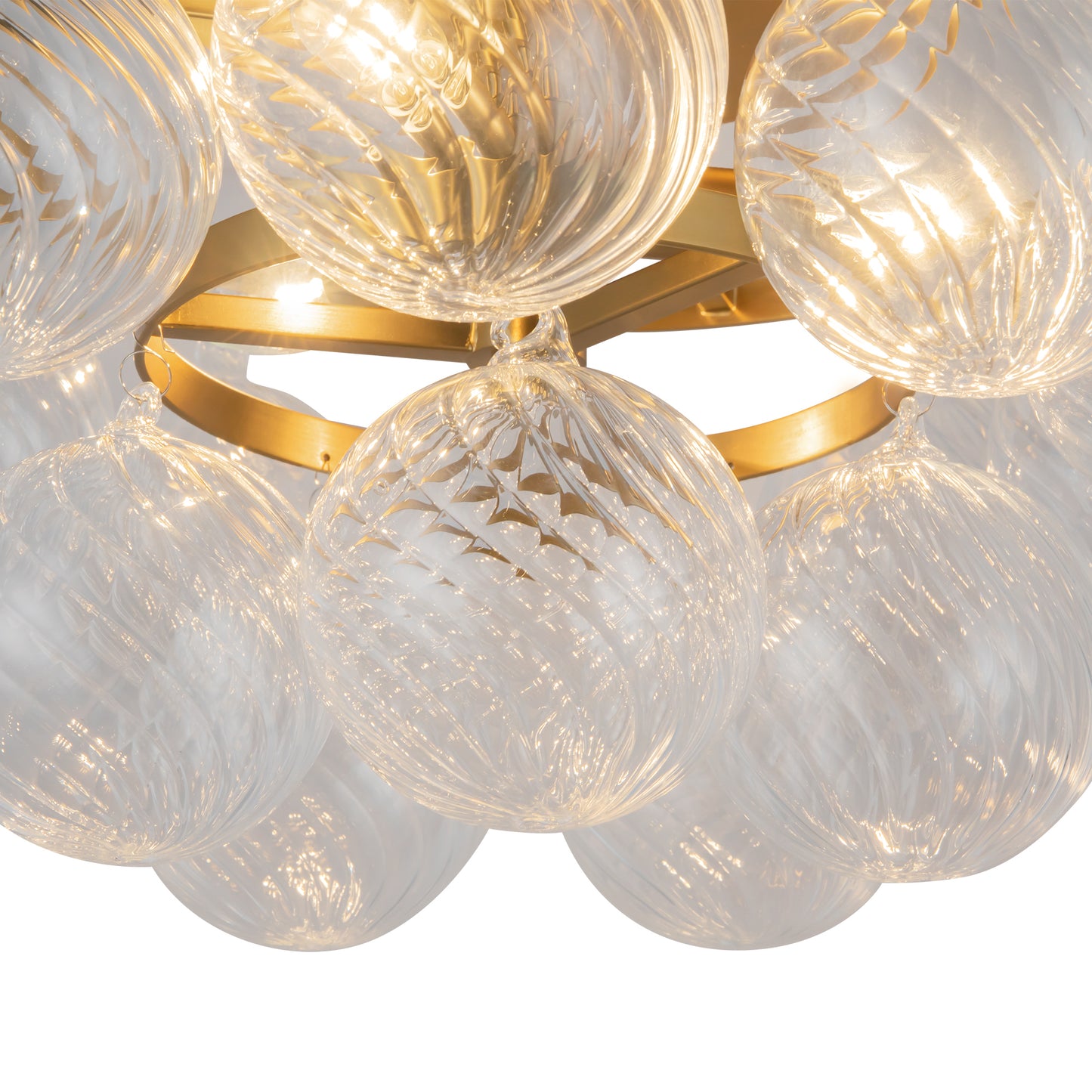 Faye 18-in Semi-Flush Mount