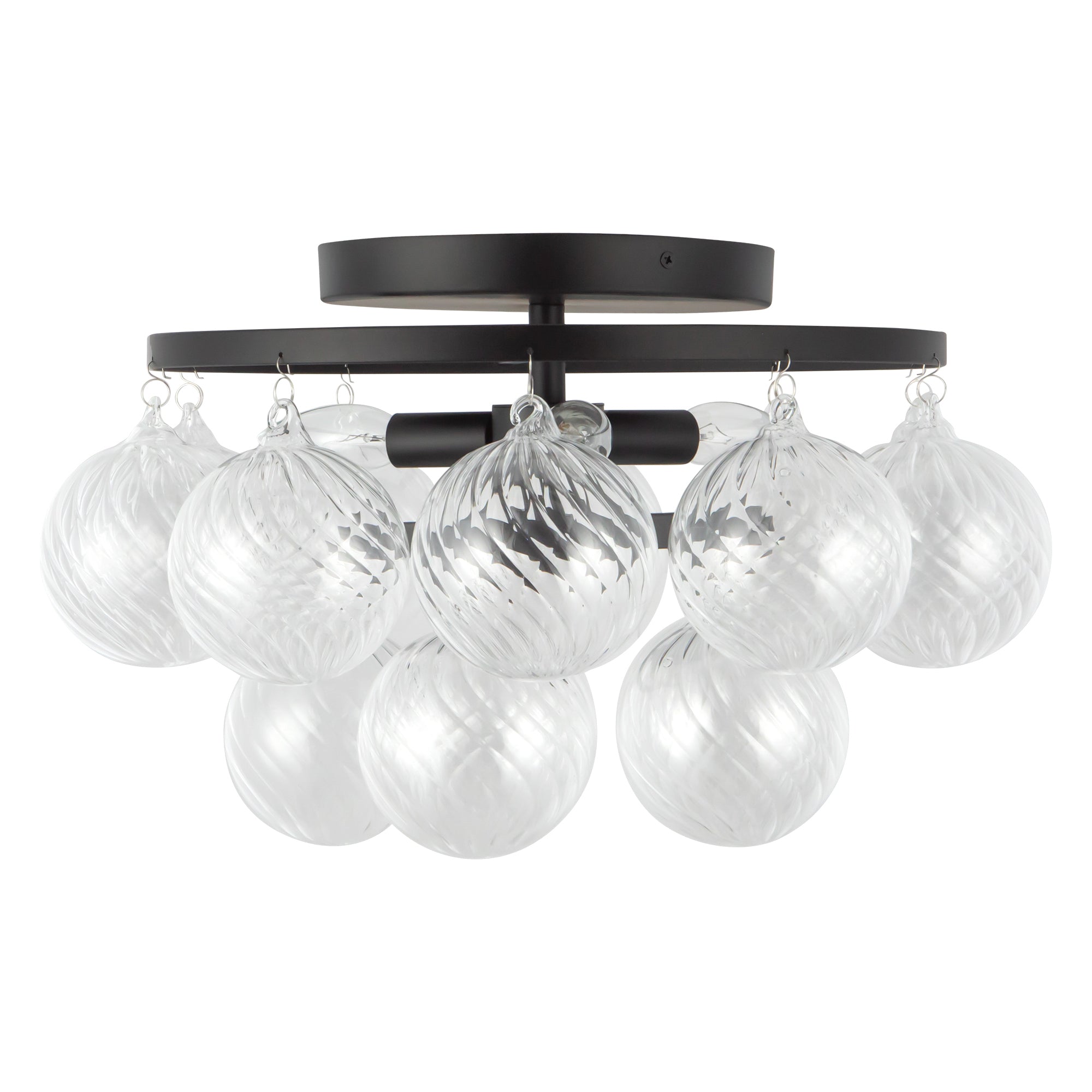 Cherise 7-in Semi-Flush Mount – Kuzco Lighting