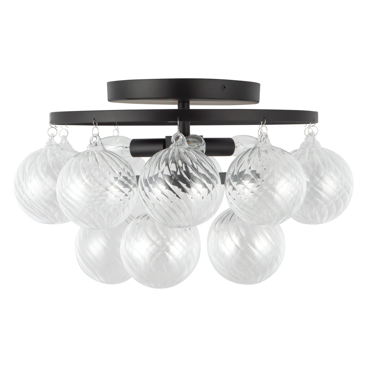 Faye 18-in Semi-Flush Mount