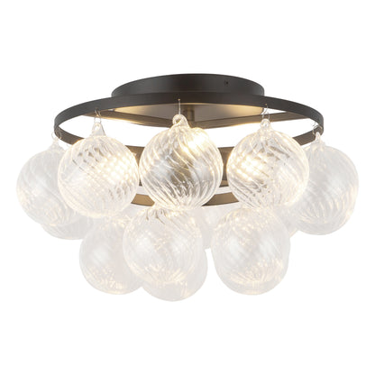 Faye 18-in Semi-Flush Mount