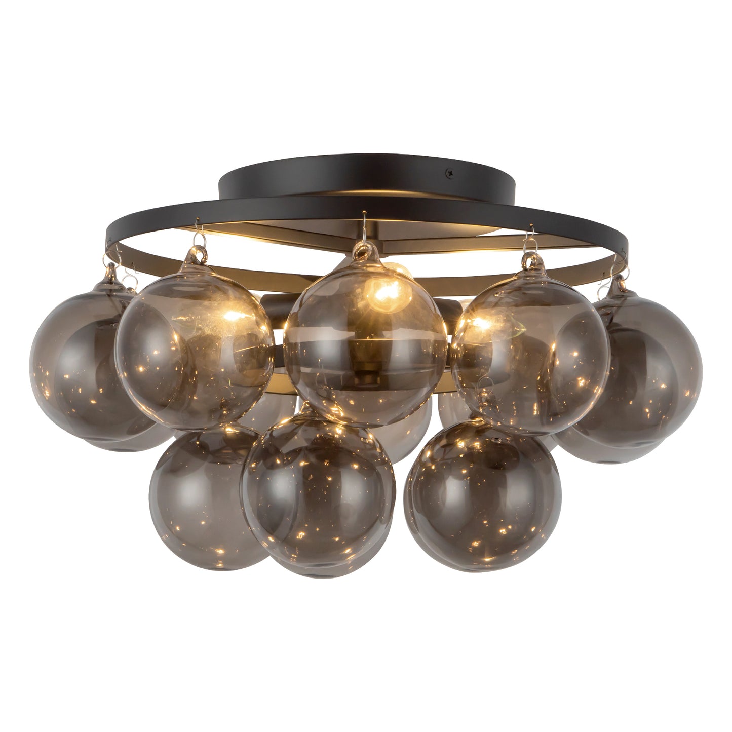 Faye 18-in Semi-Flush Mount