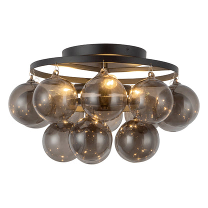 Faye 18-in Semi-Flush Mount