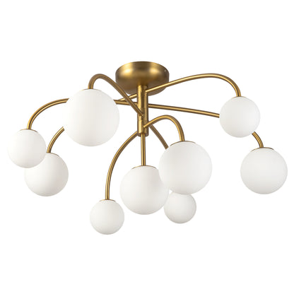 Fiona 33-in Semi-Flush Mount