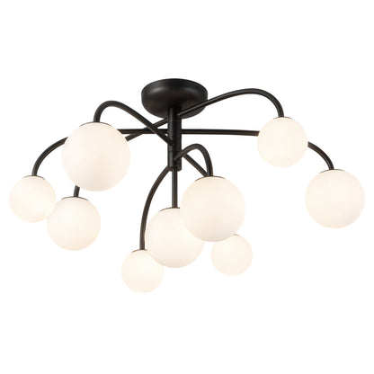 Fiona 33-in Semi-Flush Mount