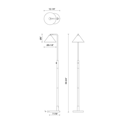 Remy 58-in Floor Lamp