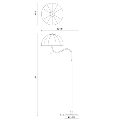 Crosby 68-in Floor Lamp