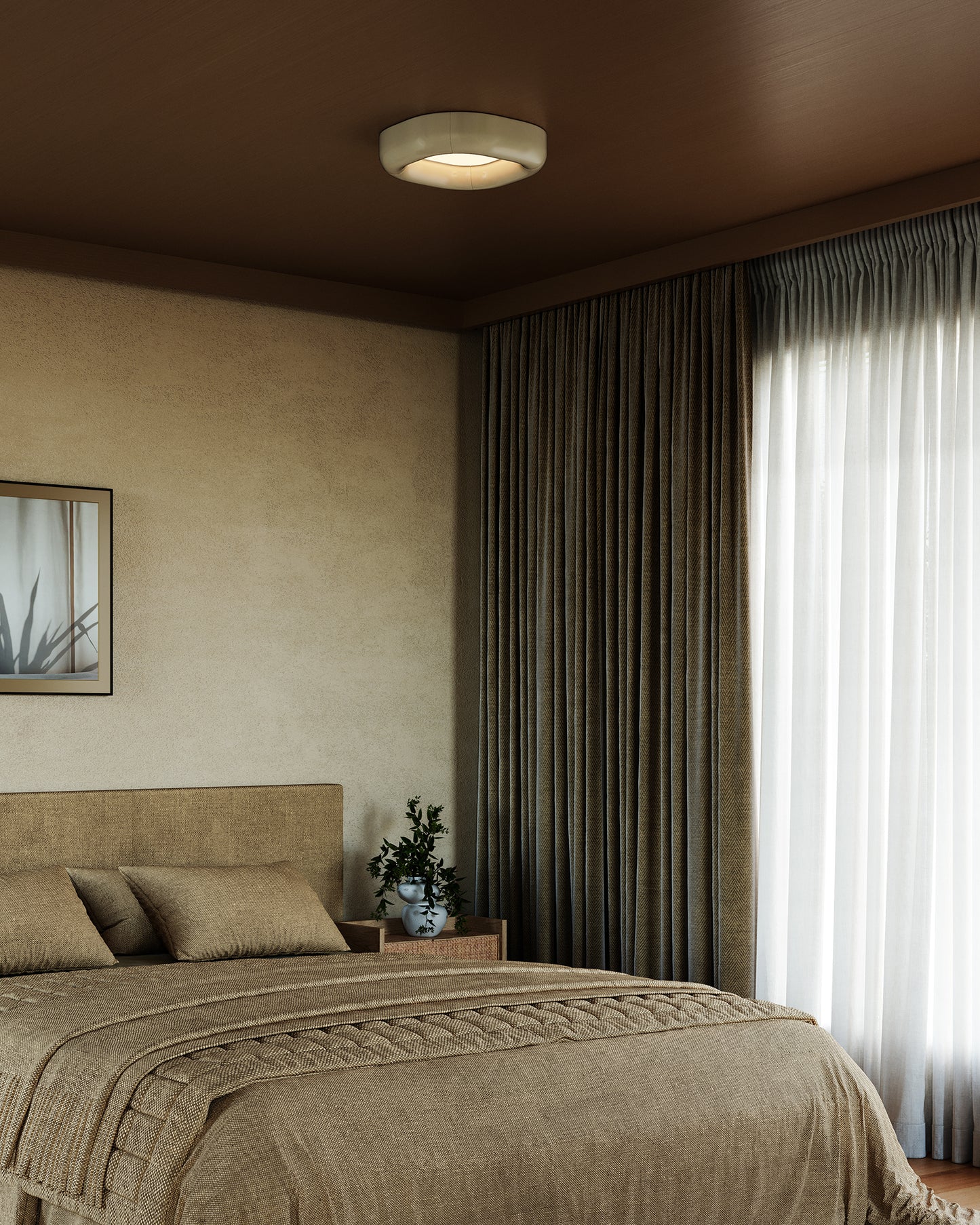 Folio 14-in Flush Mount