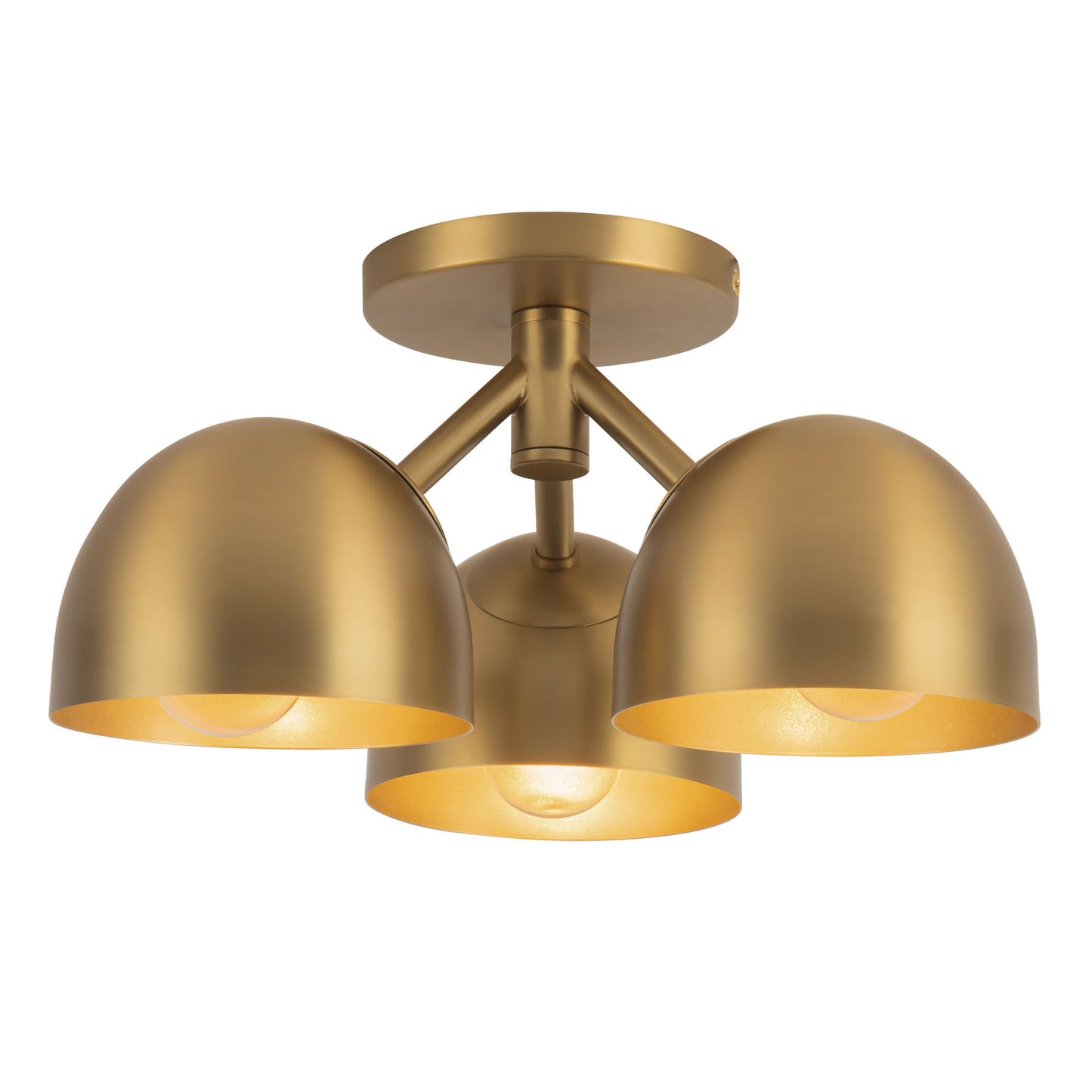 Fosso 12-in Semi-Flush Mount