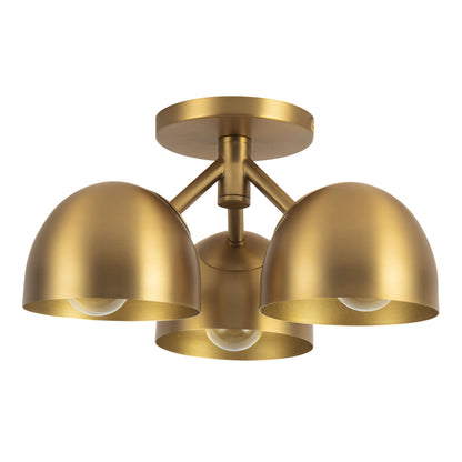 Fosso 12-in Semi-Flush Mount