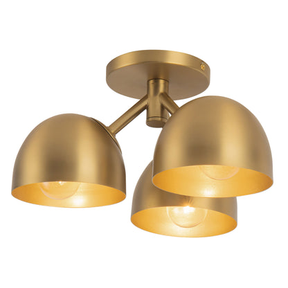 Fosso 12-in Semi-Flush Mount