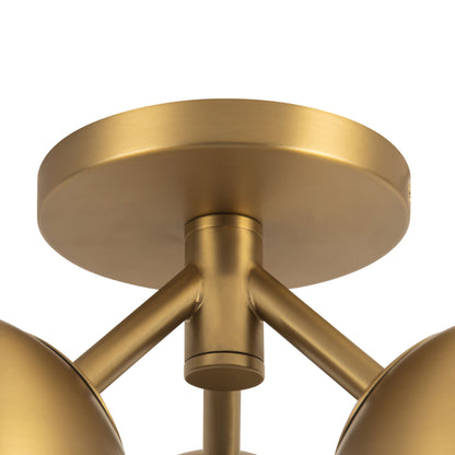 Fosso 12-in Semi-Flush Mount