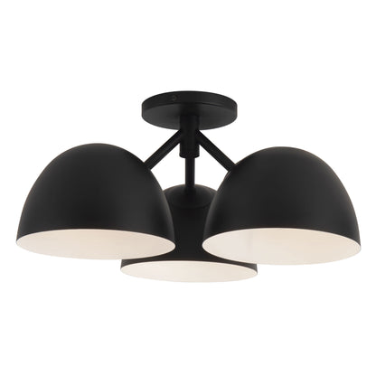 Fosso 17-in Semi-Flush Mount