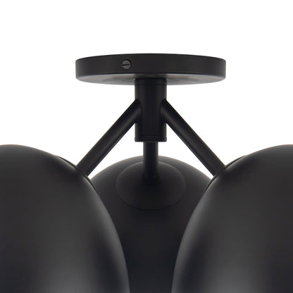 Fosso 17-in Semi-Flush Mount