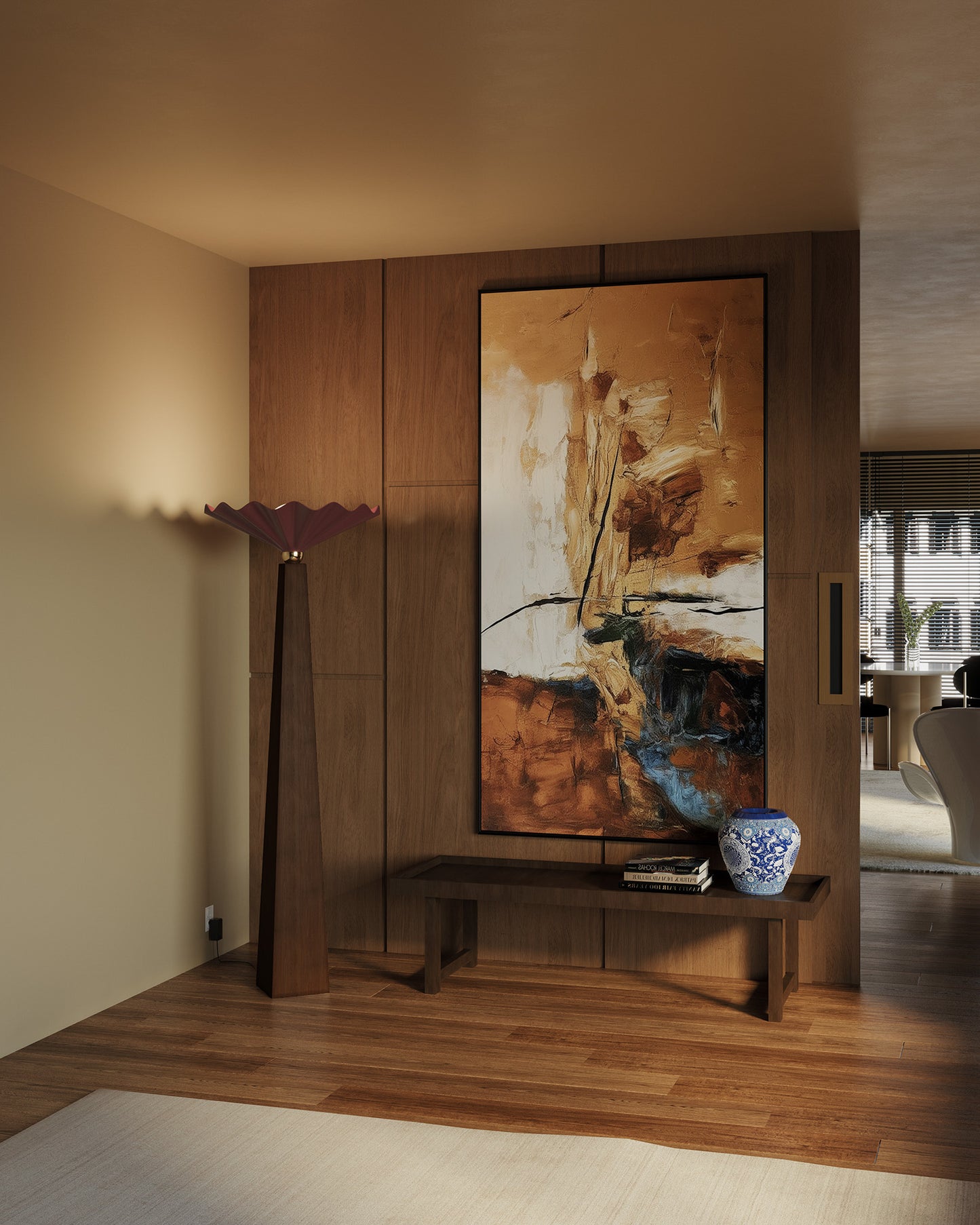 Furrow 64-in Floor Lamp