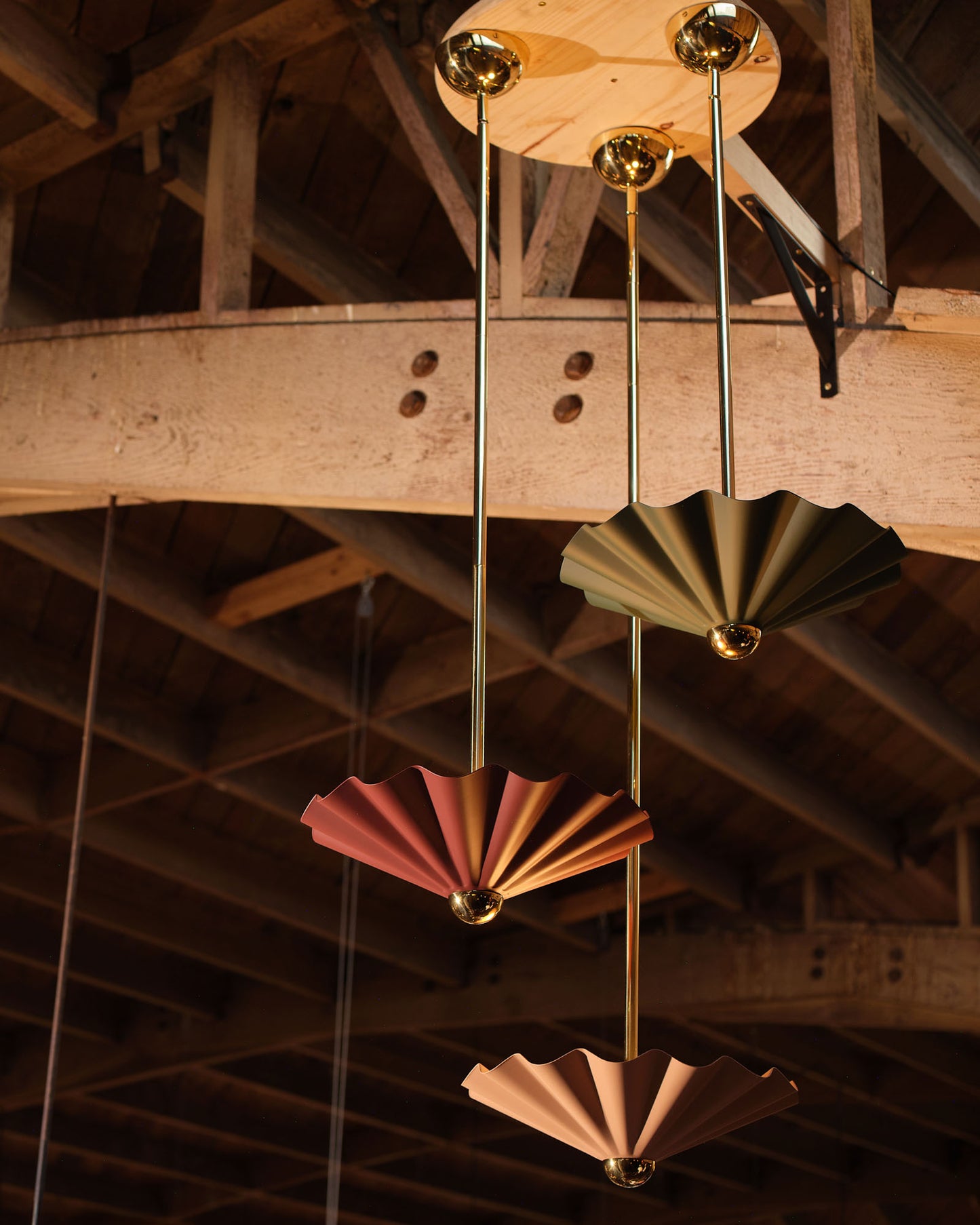 Furrow 16-in Pendant